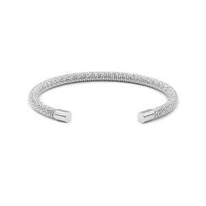 NWT Kinsley Armelle Silver Gesa Cuff Bracelet Goddess Collection
